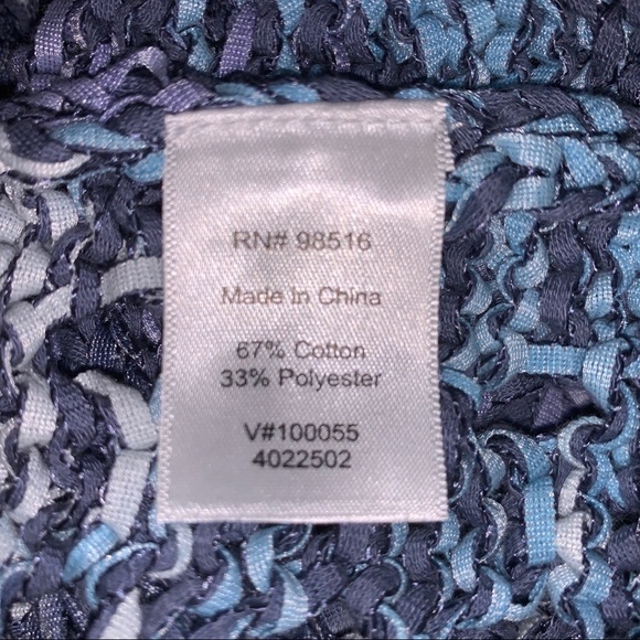 Coldwater Creek Cotton Open Knit Sweater - Picture 7 of 7